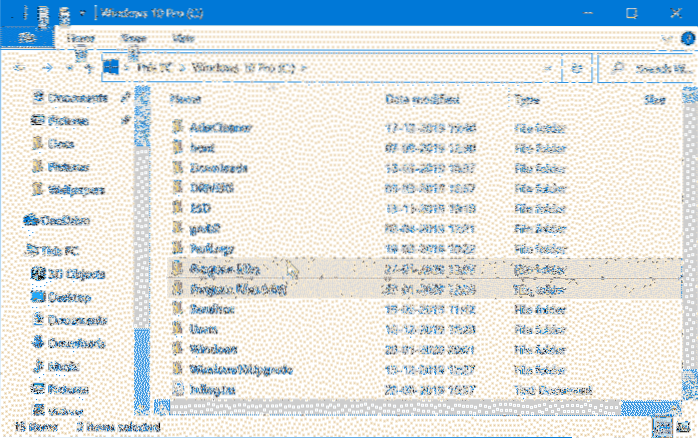 Controlla se il programma installato è a 64 o 32 bit in Windows 10