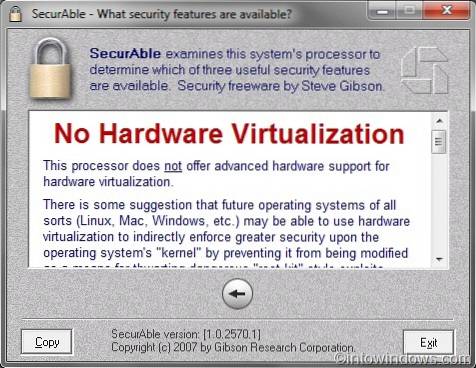 Verificați dacă procesorul dvs. acceptă Windows 7