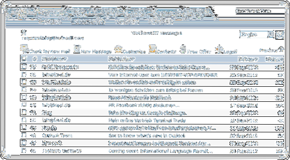 Überprüfen Sie POP3- oder IMAP-E-Mails im Webbrowser mit Mail2Web