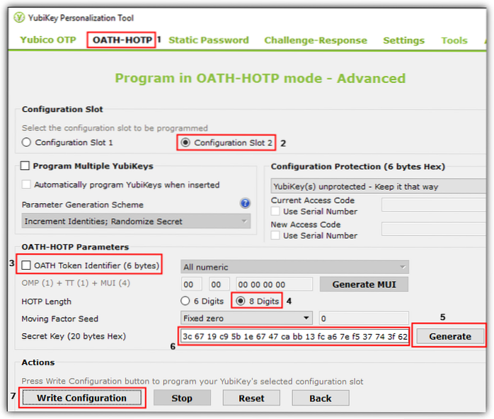 Configure YubiKey with Google, LastPass and KeePass