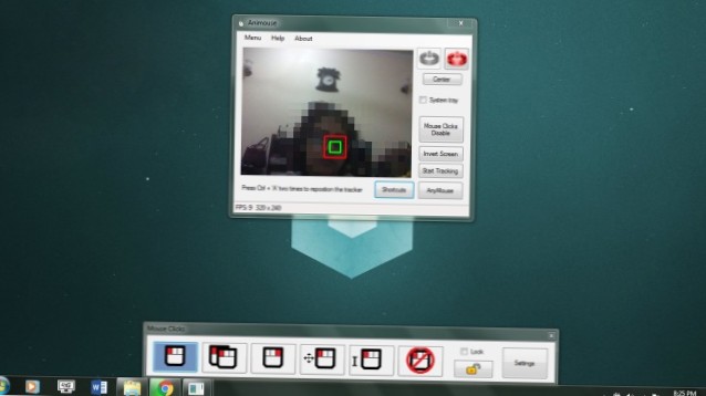 Kontroller musemarkøren ved å flytte hodet i Windows