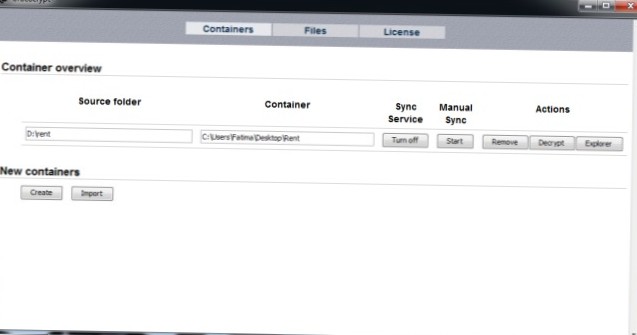 Créez un dossier crypté en miroir et synchronisez-y les nouveaux fichiers [Windows]