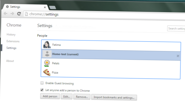 Opret en profilspecifik Desktop-genvej for at starte Chrome