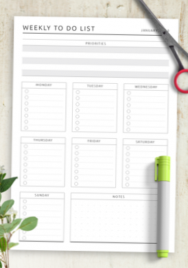 Create A To-Do List And View Day, Month,