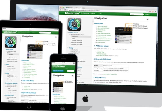 Creați manuale online pentru produsele dvs