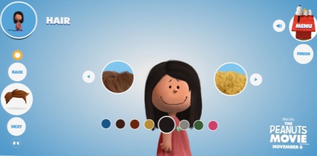 Crea il tuo personaggio di Peanuts ispirato a Charles Schulz