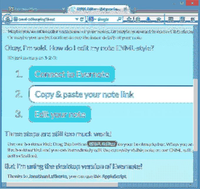 Pas Evernote Notes aan met ENML Editor
