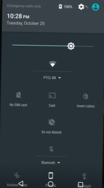 Dostosuj przełączniki szybkiego dostępu w panelu powiadomień w systemie Android 6.0