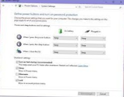 Deaktiver rask oppstart i Windows 10 for en riktig avslutning