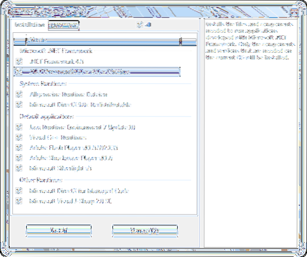 Installeer eenvoudig alle versies van .NET Framework plus hotfixes met AIO-runtimes