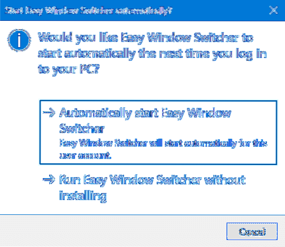 Skift let mellem Windows i det samme program i Windows 10