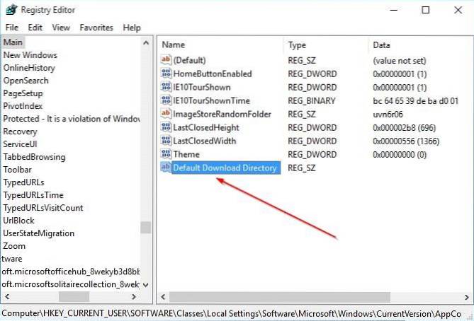 Easy Way To Change The Default Download Folder In Microsoft Edge