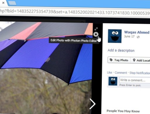 Edit Facebook Photos In Chrome With The Aviary-Based 'Photon'