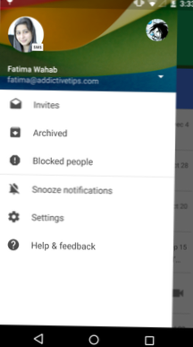 Enable And Disable 'Seen' Report In Google Hangouts