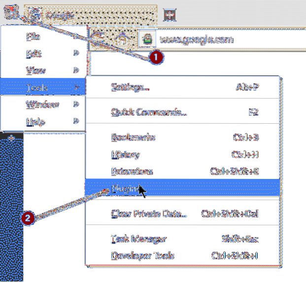 Enable Or Disable Adobe Flash Player In Vivaldi Browser