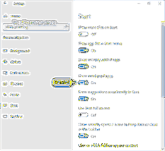 Enable Or Disable Most Used Apps On Start Menu In Windows 10