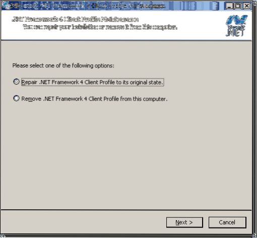 Fehlercode 66A beim Aktualisieren von Microsoft .NET Framework 4 von Windows Update