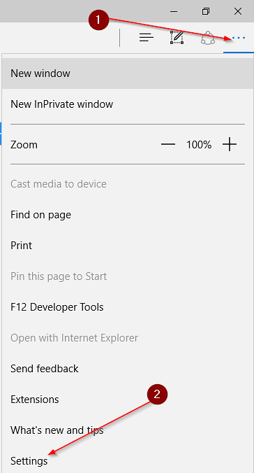 Esporta preferiti / segnalibri di Edge su Chrome