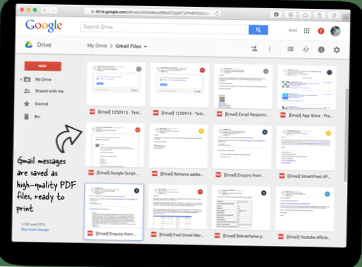 Exporte varios mensajes de Gmail como un documento de Google para una fácil impresión por lotes [Chrome]