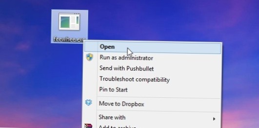 Voel het wiel Bedien de dekking en grootte van Windows met het muiswiel
