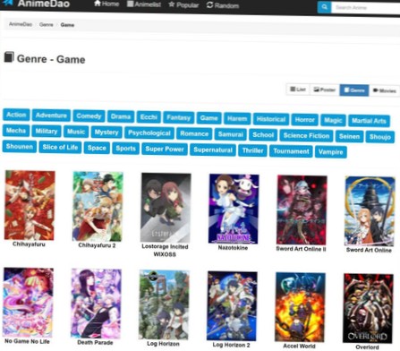 Finde einen neuen Anime, den du dir ansehen kannst, basierend auf deinem Favoriten [Web]