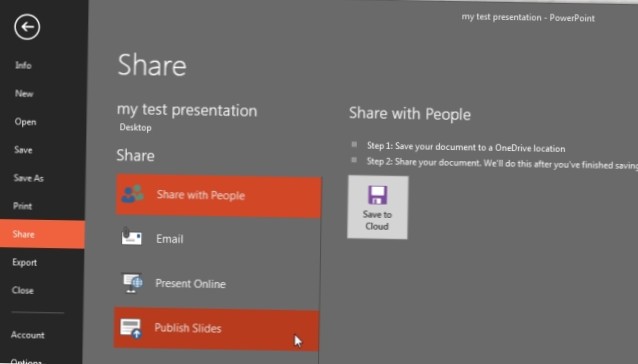Trouvez quelle diapositive de votre présentation PowerPoint est la plus grande en taille