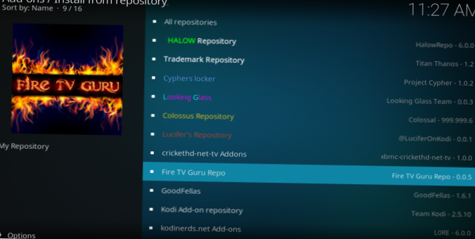 Fire TV Guru Stavět na Kodi Jak jej nainstalovat a průvodce jeho používáním