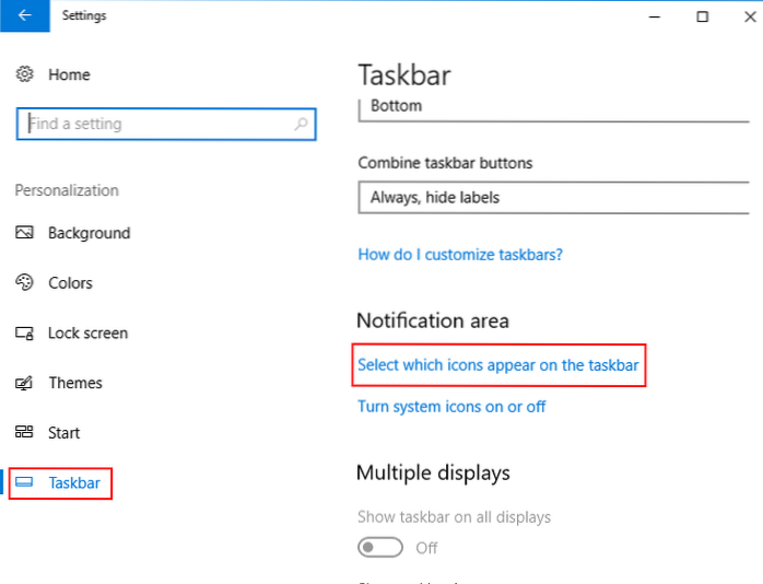 Fem användbara aktivitetsfältanpassningar i Windows 10