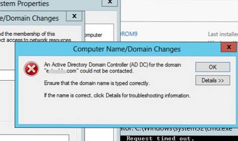 Fix Active Directory Domain Controller Could Not Be Contacted error in Windows 10