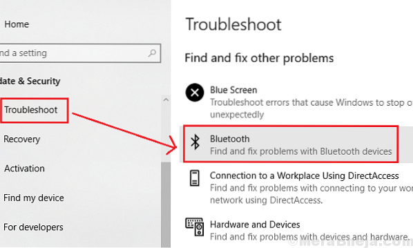 Fix Can't remove Bluetooth mouse or keyboard device in Windows 10