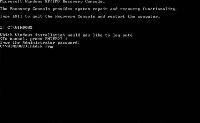 Fix Check Disk (Chkdsk) running at startup in Windows 10