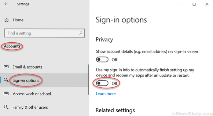 Opravit Chrome se automaticky spustí při spuštění systému Windows 10
