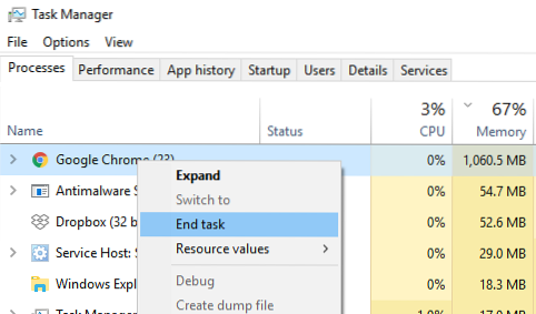 Fix Chrome won't open in Windows 10