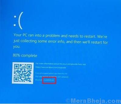 Opravte CLASSPNP.Modrá obrazovka SYS ve Windows 10