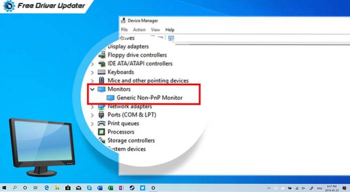 Fix Generisk PnP-skærmproblem på Windows 10 (løst)
