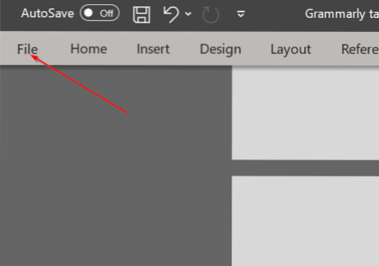 Fix grammatica ontbreekt in Office Word
