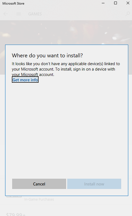 Fix It Looks Like You Don't Have Any Applicable Device(s) Linked To Your Microsoft Account