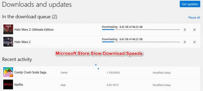 Fix Microsoft Store download speed too slow in Windows 10