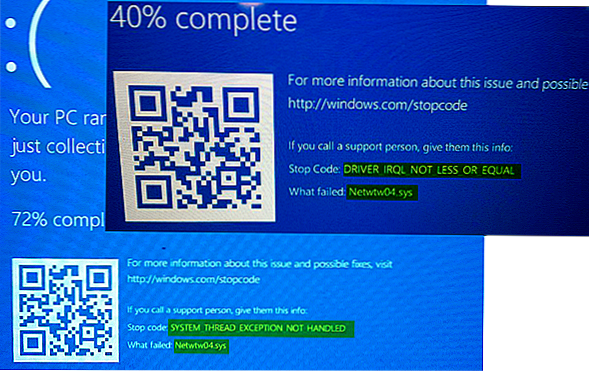 Remediați Netwtw04.sys Blue Screen pe Windows 10