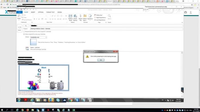 Beheben Sie den Outlook-Fehler beim Vorbereiten des Sendens einer Freigabemeldung