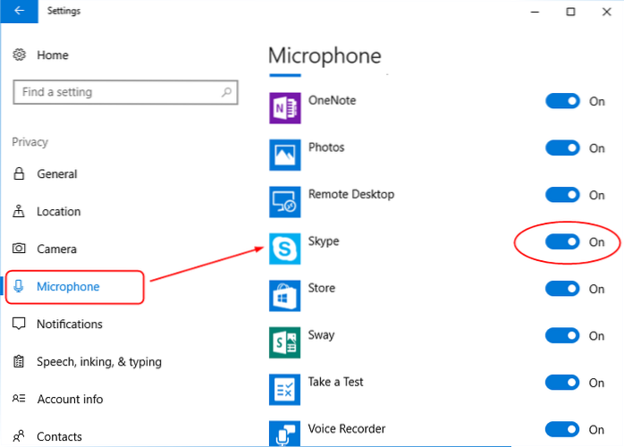 Problem, bei dem das Skype-Mikrofon unter Windows 10 nicht funktioniert [behoben]