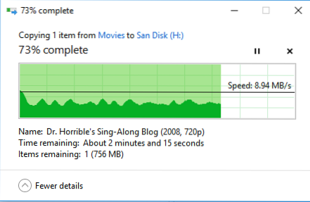 Fix Slow file copy speed in Windows 10