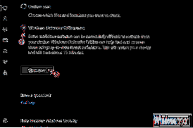 Fix System a detectat o depășire a unui buffer bazat pe stivă în această problemă a aplicației în Windows 10