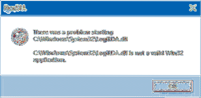 Correção de que havia um problema ao iniciar C \ Windows \ System32 \ LogiLDA.Erro dll no Windows 10
