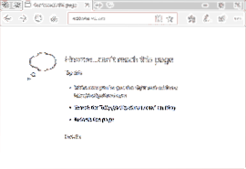 Fix We can't reach this page error in Microsoft Edge