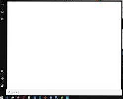 Corrigir resultados de pesquisa em branco em branco no Windows 10