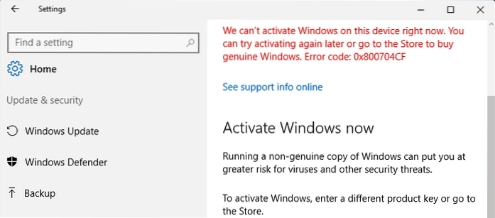 Correggi l'errore di attivazione di Windows 10 utilizzando la risoluzione dei problemi