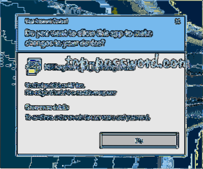 Fix - butonul Da este dezactivat în Controlul contului de utilizator UAC în Windows 10