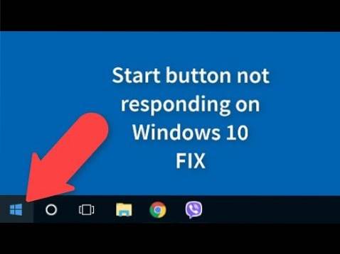 Fixed! Start Button Not Working Issue In Windows 10
