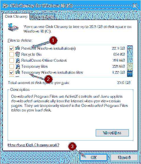 Free Up Disk Space After The Windows 10 Anniversary Update